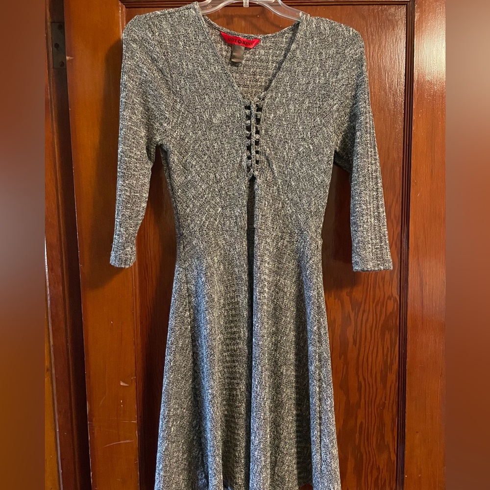 Hot Kiss dress.  Size medium, but is a fitted dress.